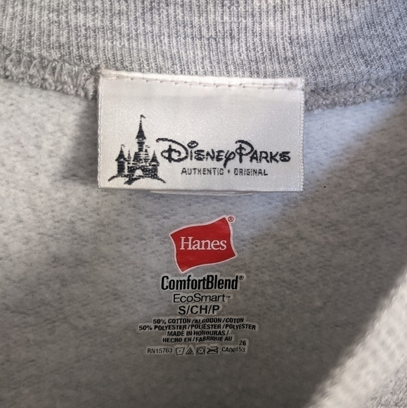Vintage Disney Parks Mickey Mouse Crewneck Pullover Sweatshirt Unisex Size Small - Picture 4 of 5